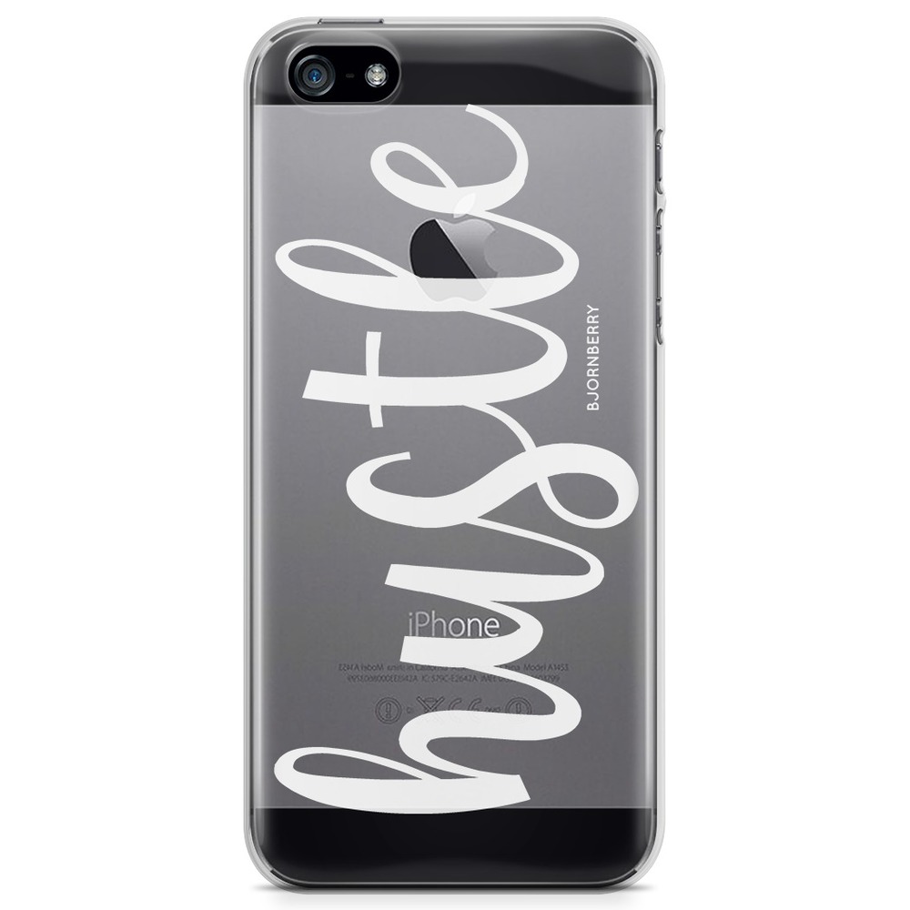 iPhone 5/5S/SE (2016) TPU Case - Hustle White