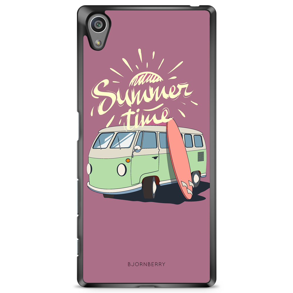 Sony Xperia Z5 Premium Case - Summer Van (Pink)