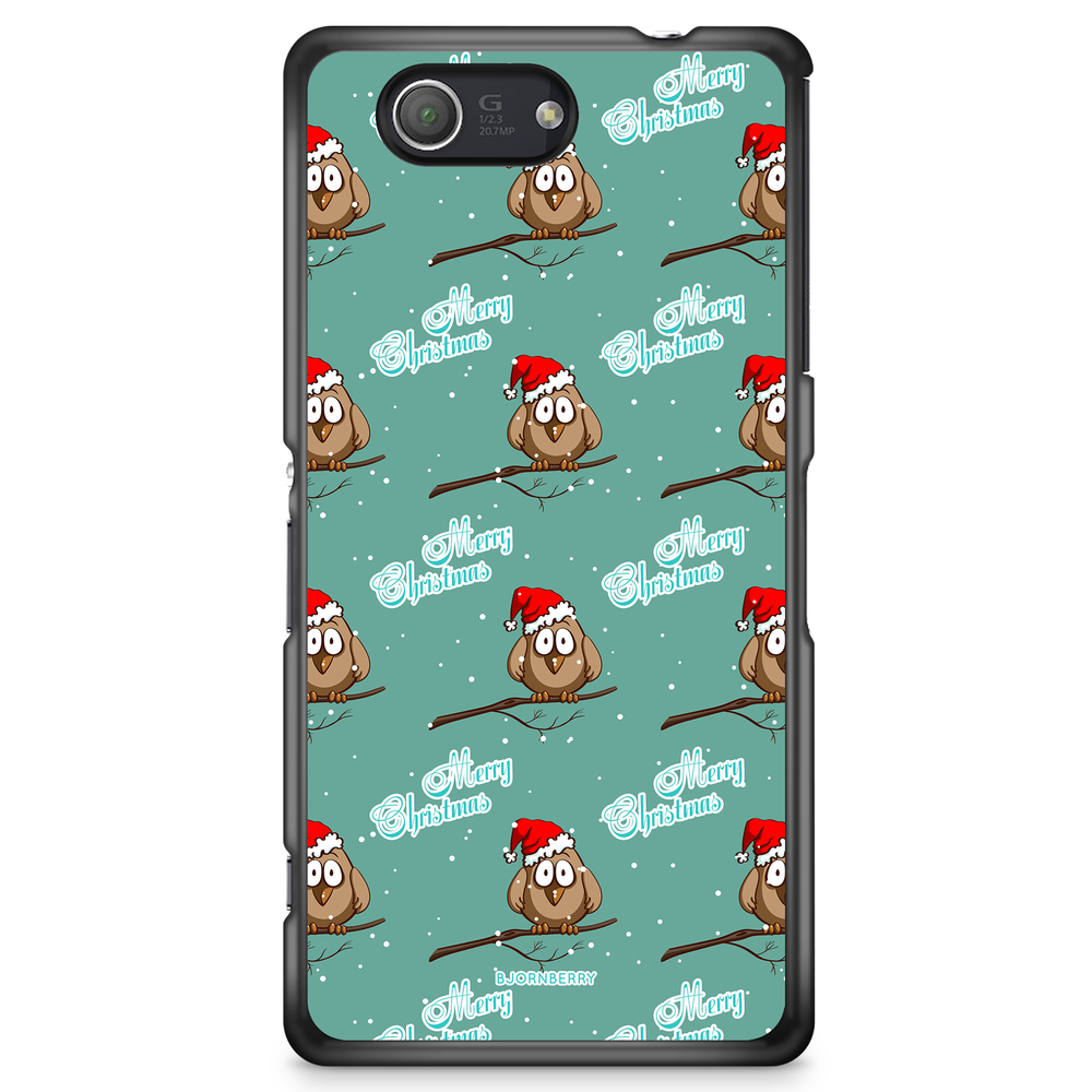 Sony Xperia Z3 Compact Case - Xmas Sparrows