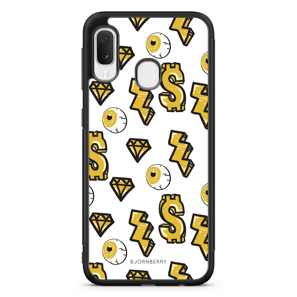 Samsung Galaxy A20e Case - Dollar Pattern