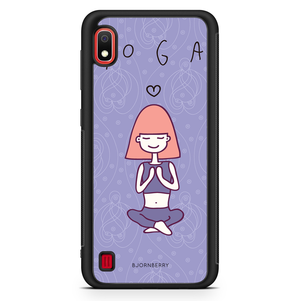 Samsung Galaxy A10 Case - Yoga Girl