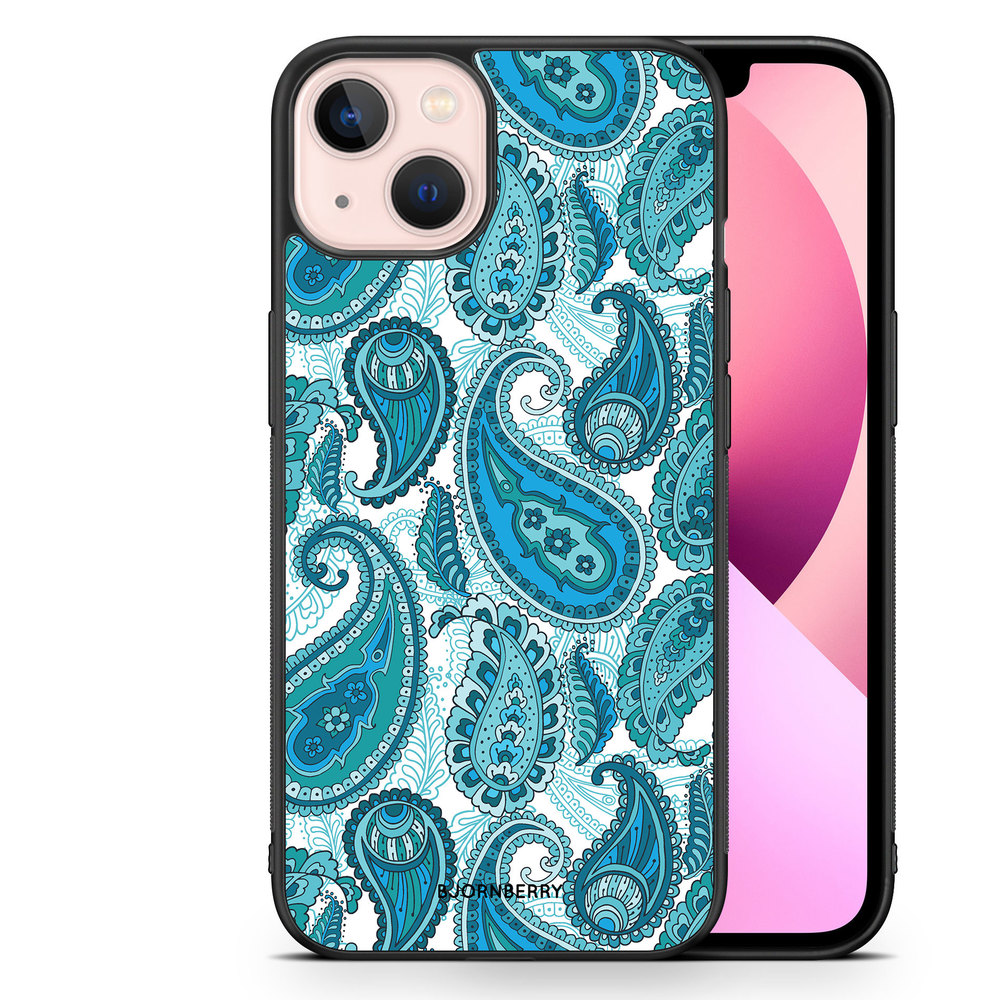 iPhone 13 Case - Blue Paisley