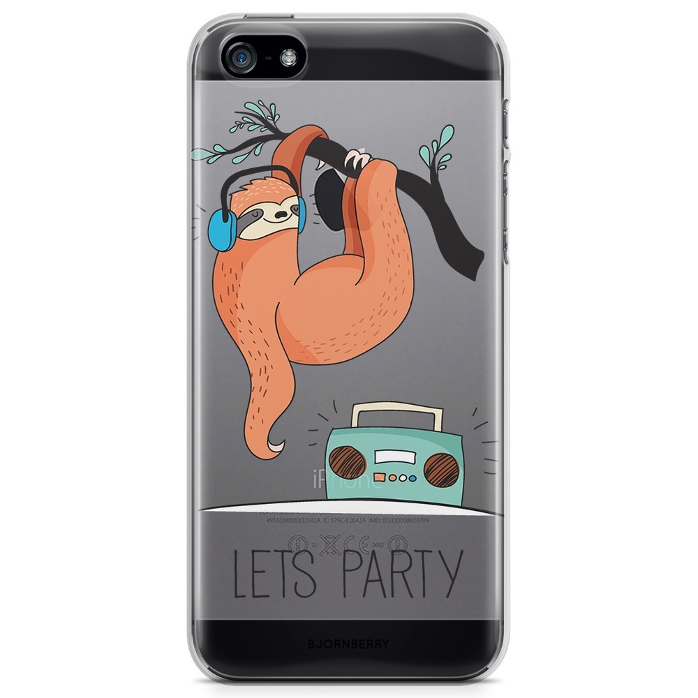 iPhone 5/5S/SE (2016) TPU Case - LETS PARTY