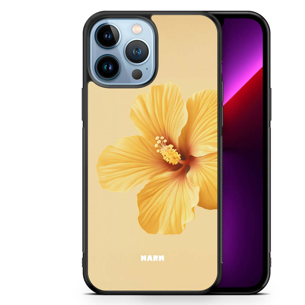 iPhone 13 Pro Max Case - Hibiscus Era - Lemon