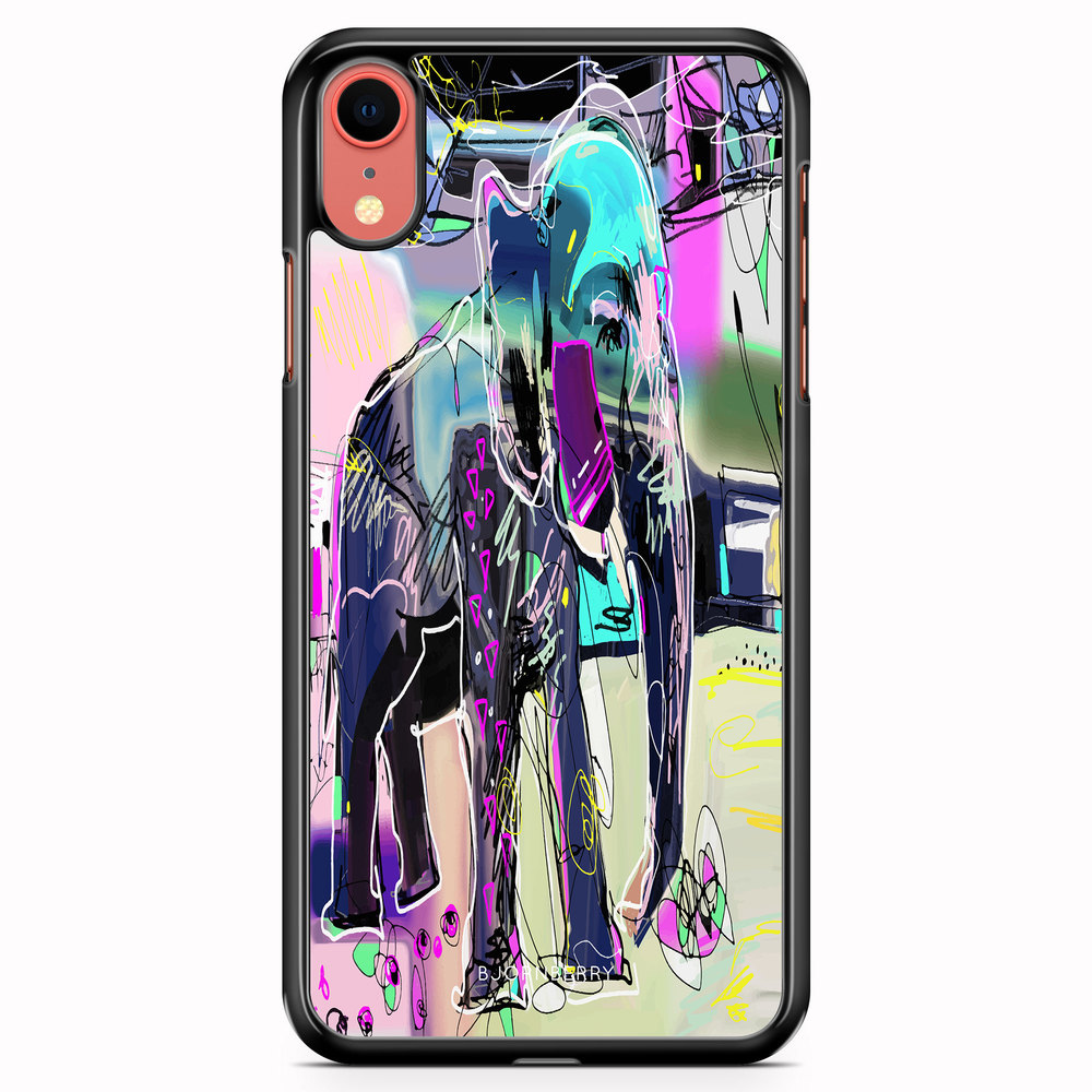 iPhone XR Case - Abstract Elephant