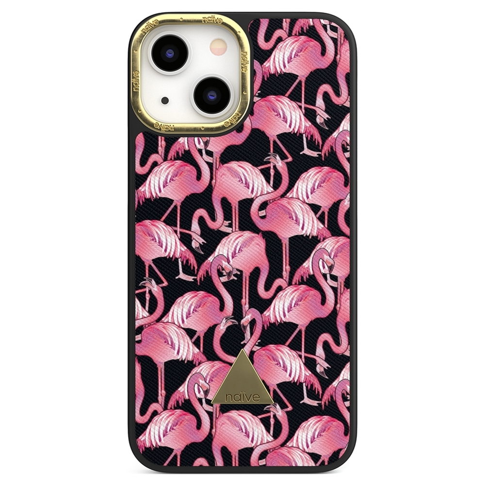Naive iPhone 13 Mini Case - Flamingo
