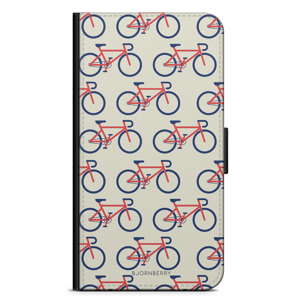 iPhone 8 / iPhone SE (2022/2020) Plånboksfodral - Vintage Cyklar | Mobilskal & Mobilfodral BJORNBERRY