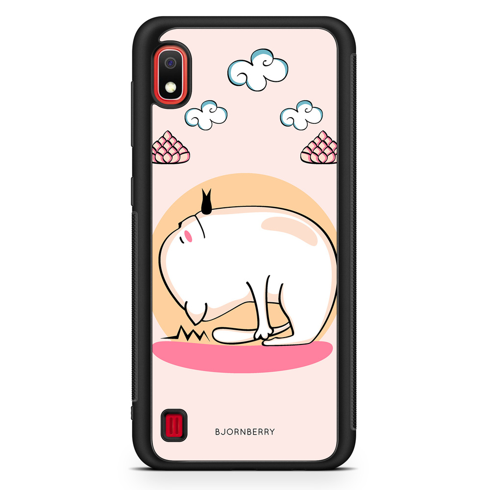 Samsung Galaxy A10 Case - Camel Pose