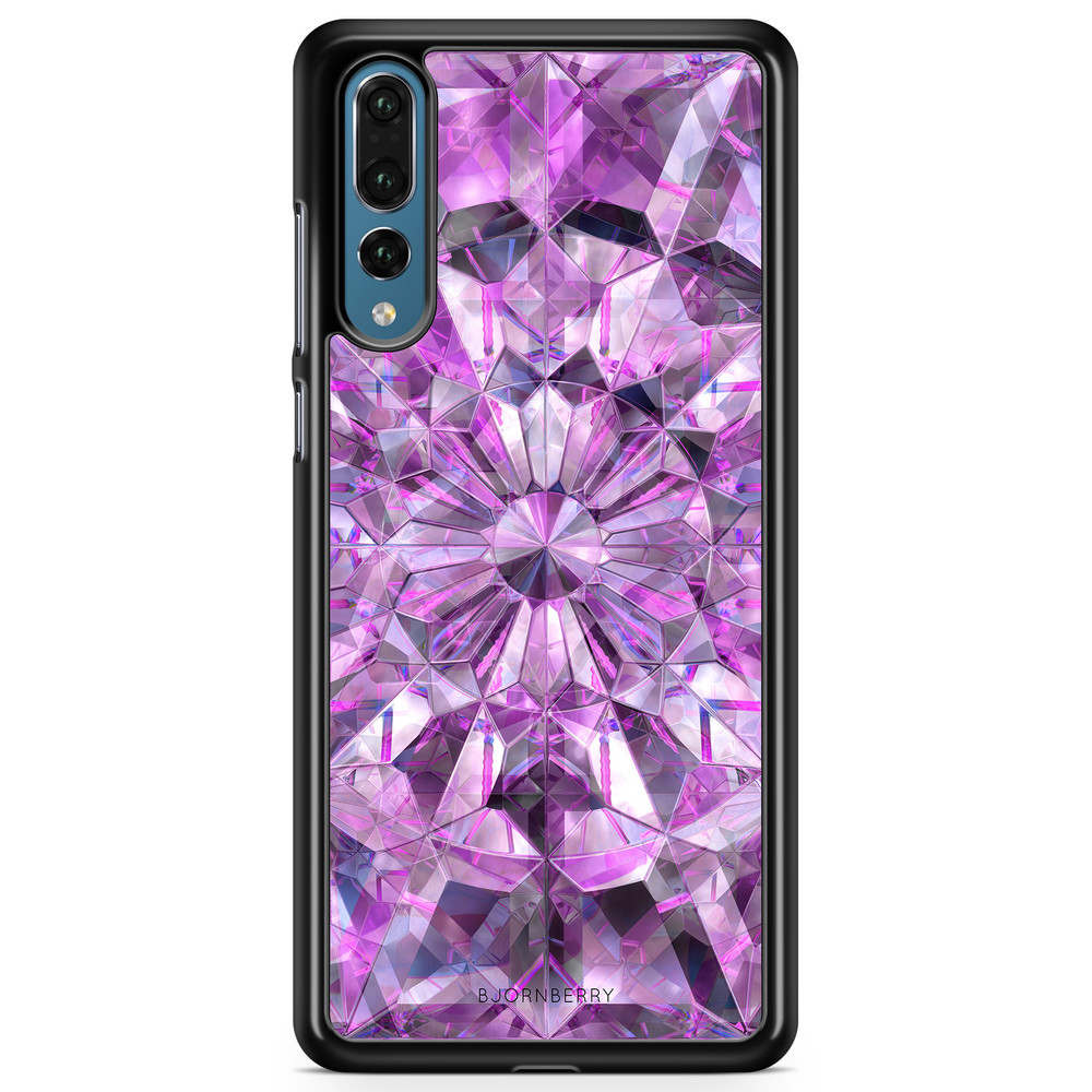 Huawei P20 Pro Case - Purple Crystals