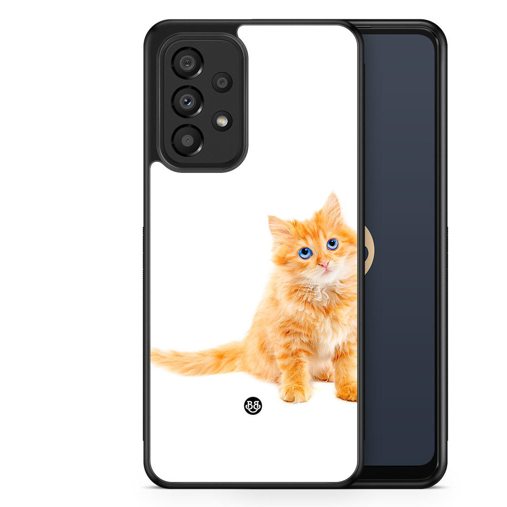 Samsung Galaxy A33 5G Case - Small brown cat