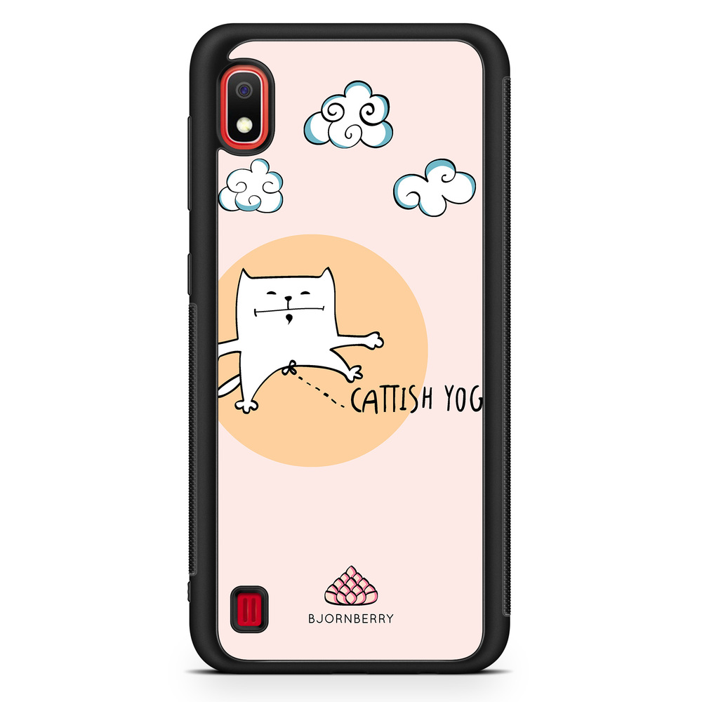 Samsung Galaxy A10 Case - Cattish Yoga