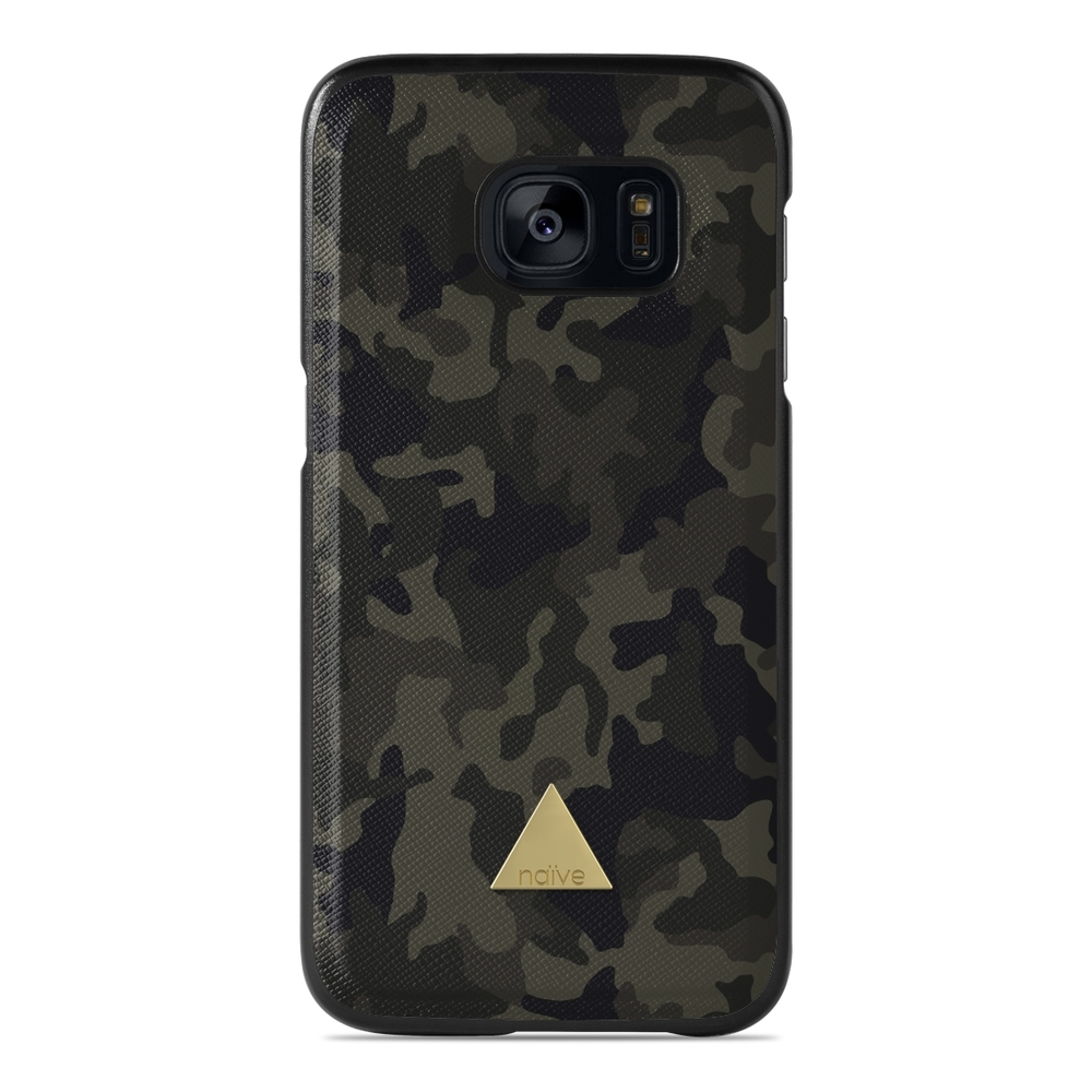 Naive Samsung Galaxy S7 Case - Jungle Green Camo