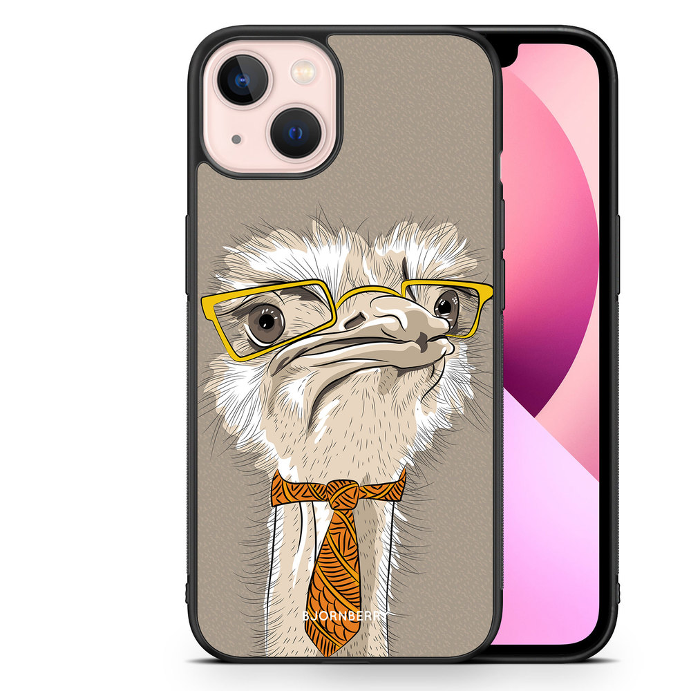 iPhone 13 Case - Hipster Ostrich