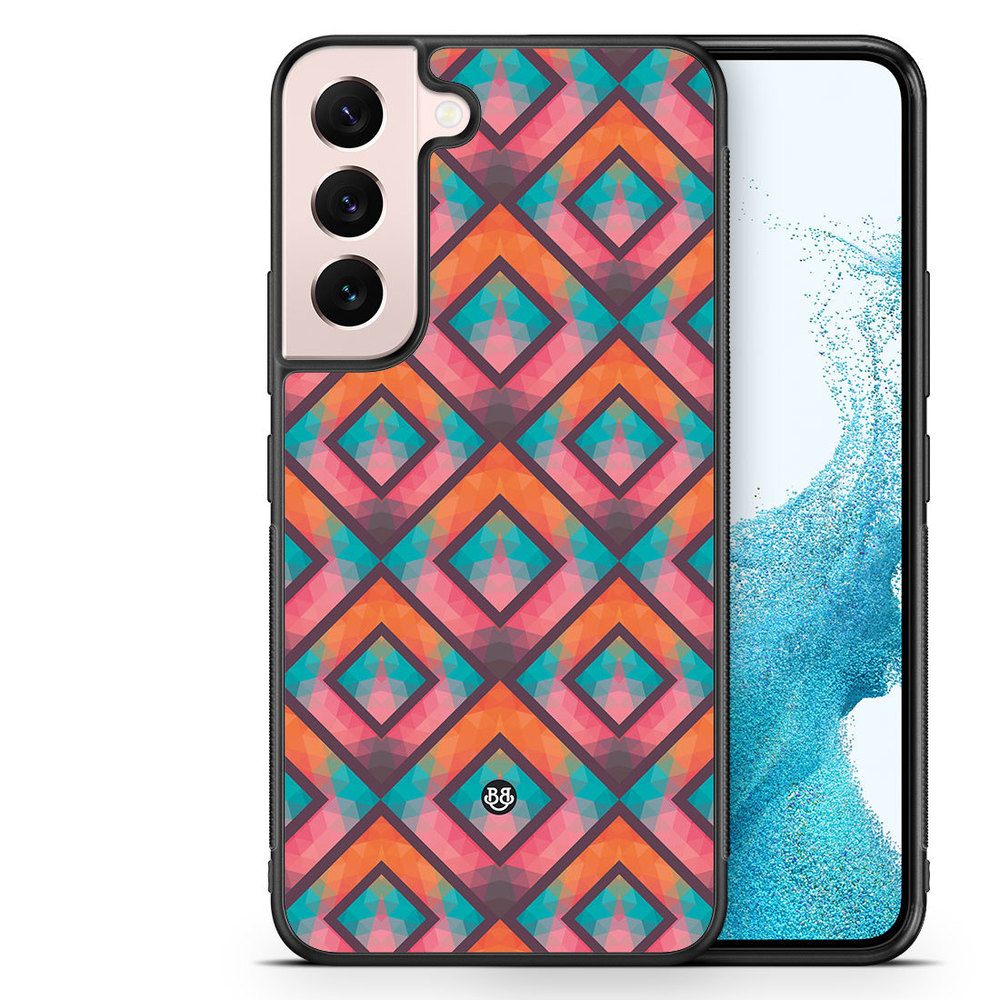 Samsung Galaxy S22 5G Case - Retro Squares