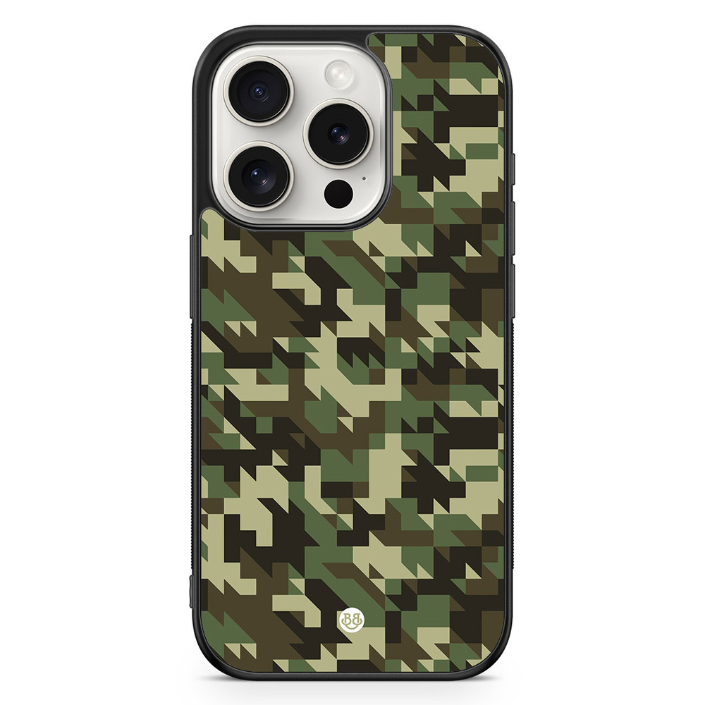 iPhone 15 Pro Case - Houndstooth Camo