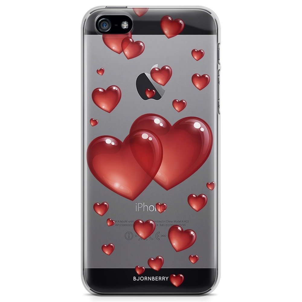 iPhone 5/5S/SE (2016) TPU Case - Hearts