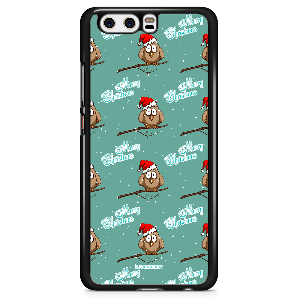 Huawei P10 Plus Case - Xmas Sparrows