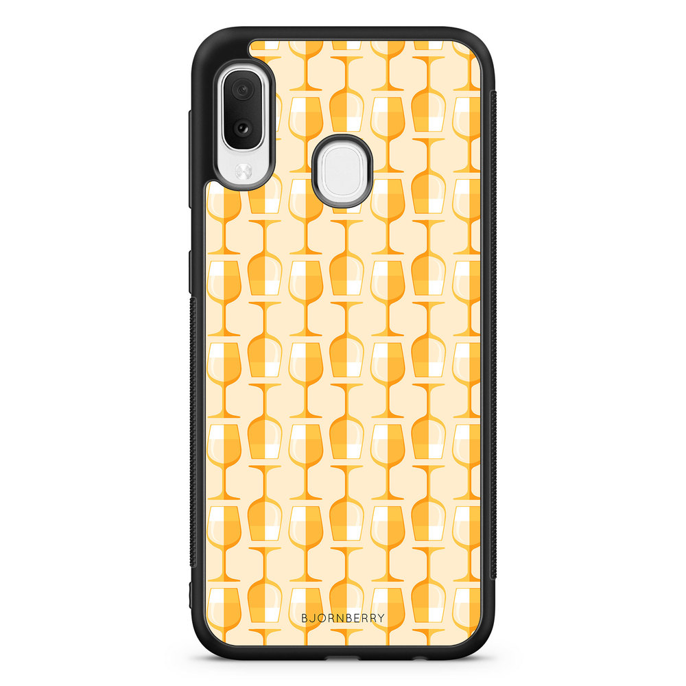 Samsung Galaxy A20e Case - Wine Glas