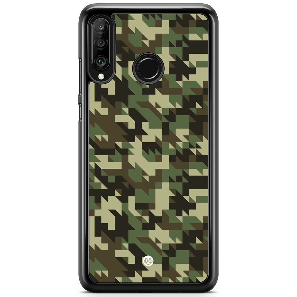 Huawei P30 Lite Case - Houndstooth Camo
