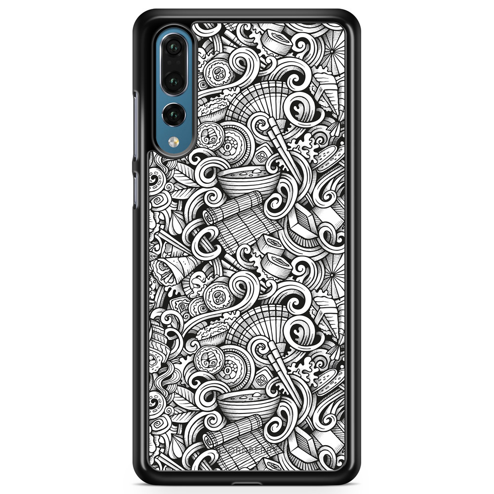 Huawei P20 Pro Case - Japanese Pattern