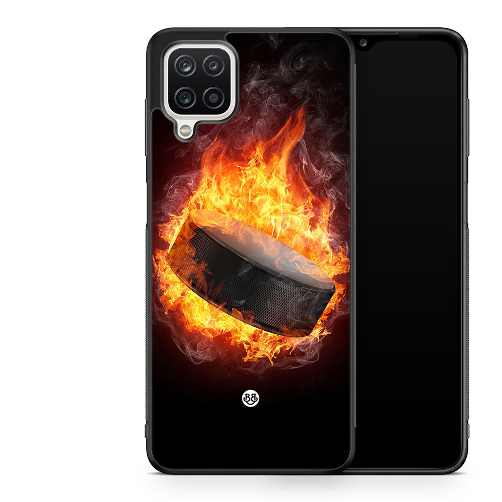 Samsung Galaxy A12 Case - Ice Hockey