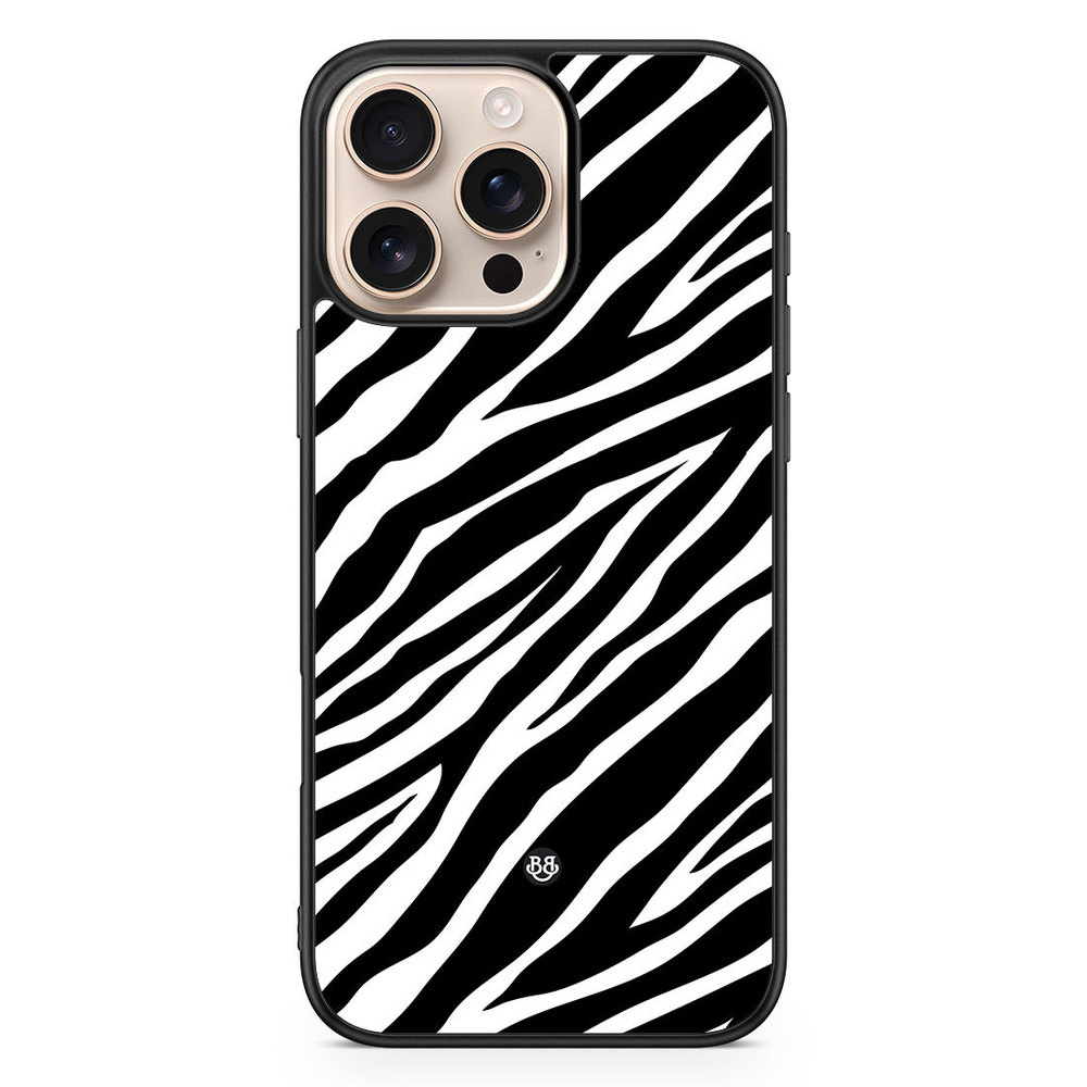 iPhone 16 Pro Max Case - Zebra