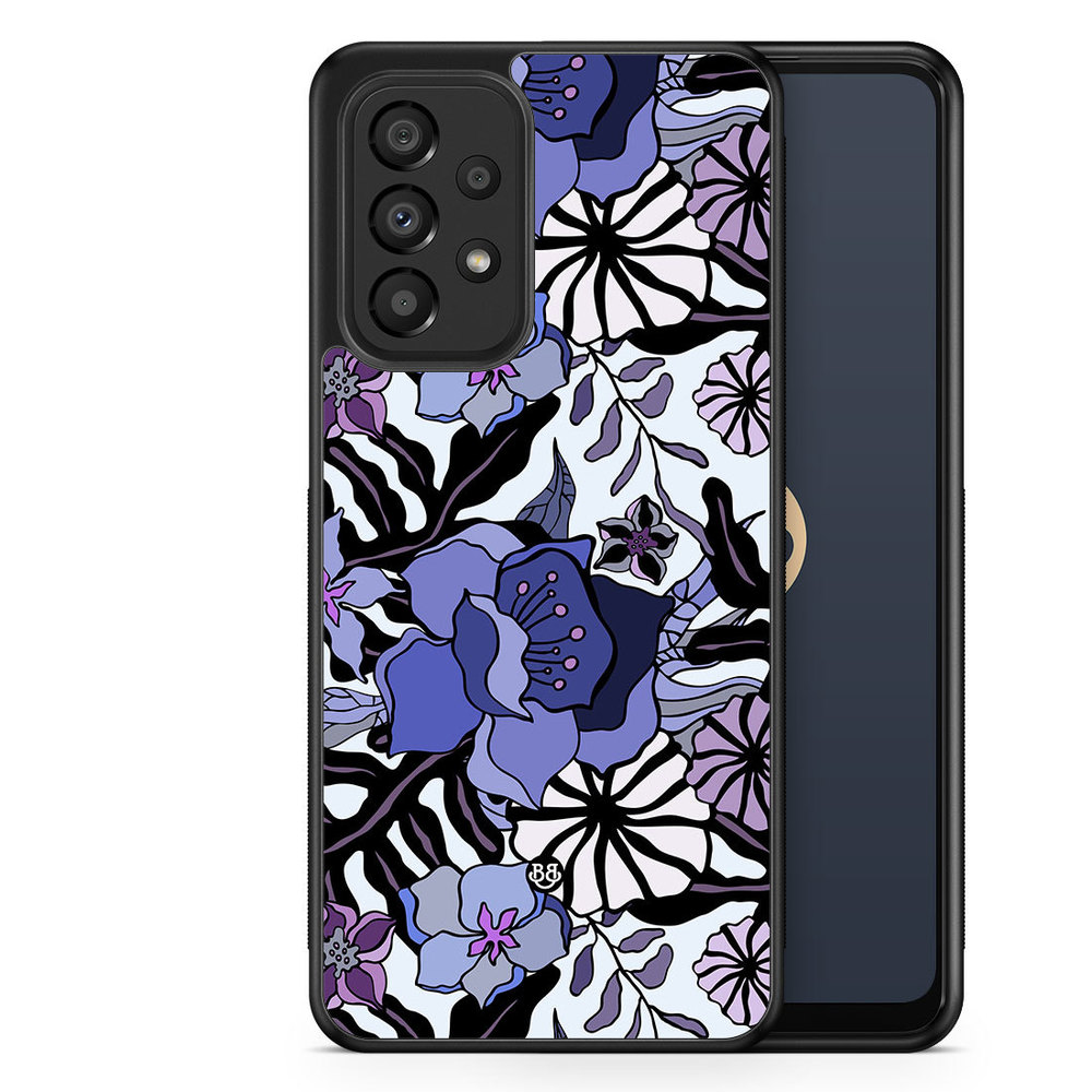 Samsung Galaxy A33 5G Case - Purple Flowers