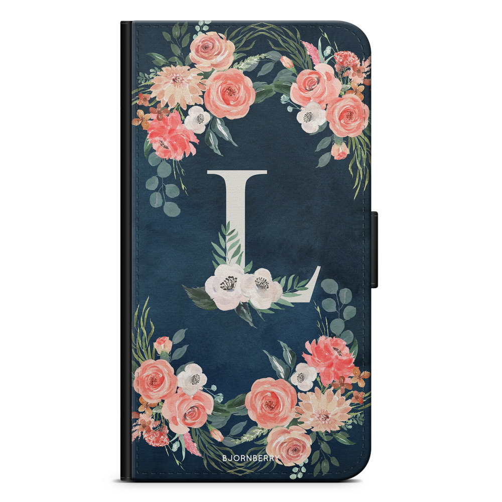 Samsung Galaxy S6 Wallet Case - Monogram L