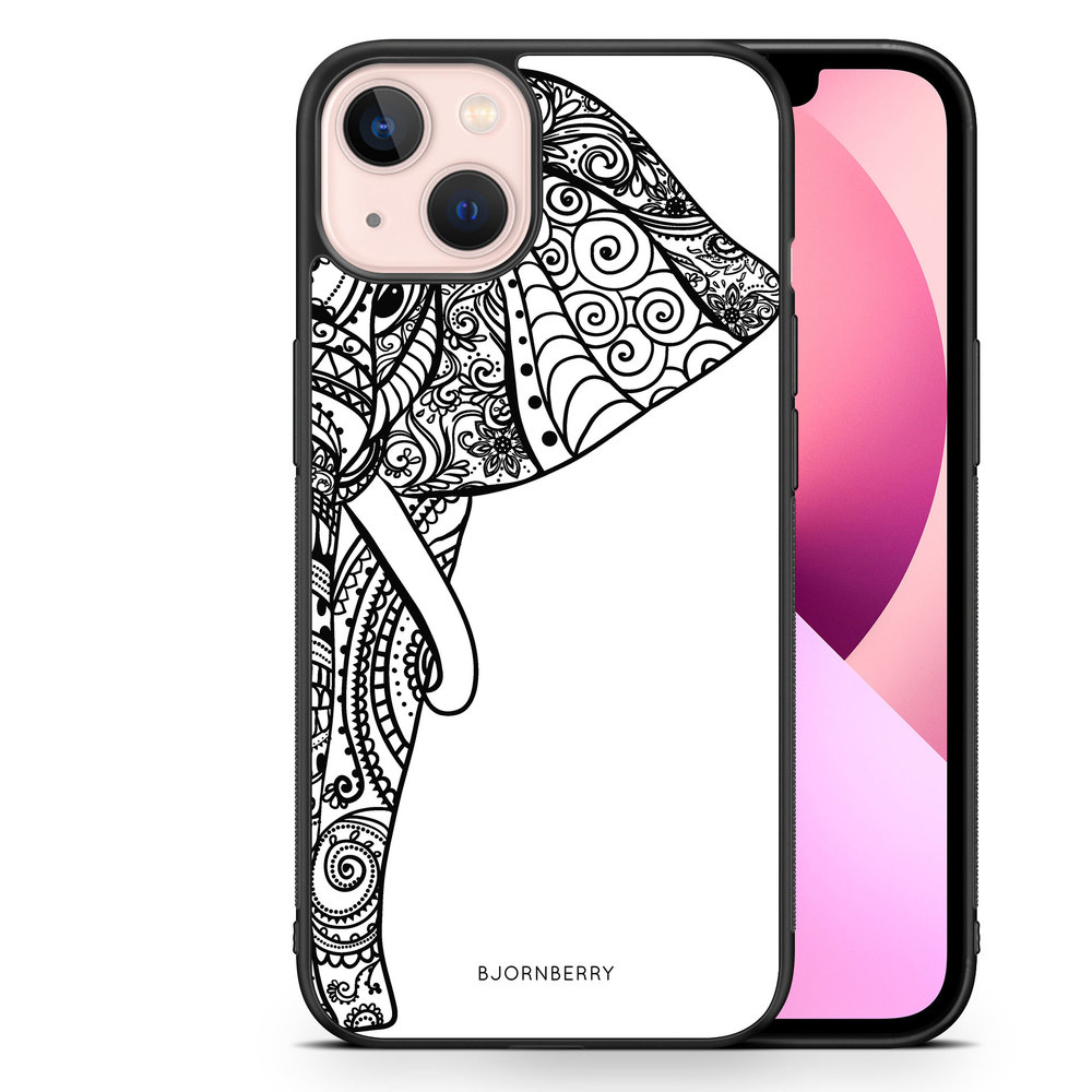 iPhone 13 Case - Mandala Elephant