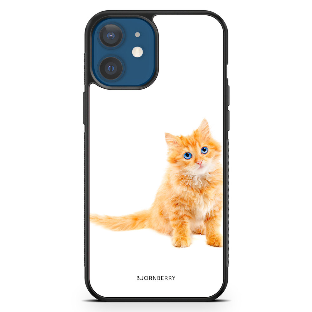 iPhone 12 Case - Small Brown Cat