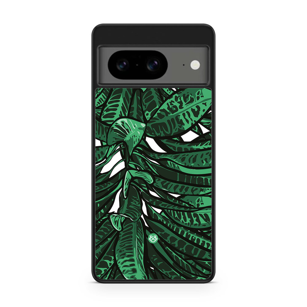 Google Pixel 8 Case - Tropical leaves