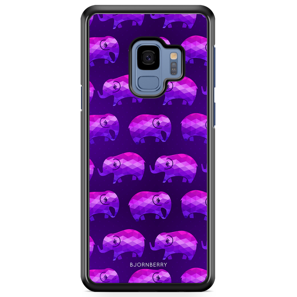 Samsung Galaxy S9 Case - Purple Elephant
