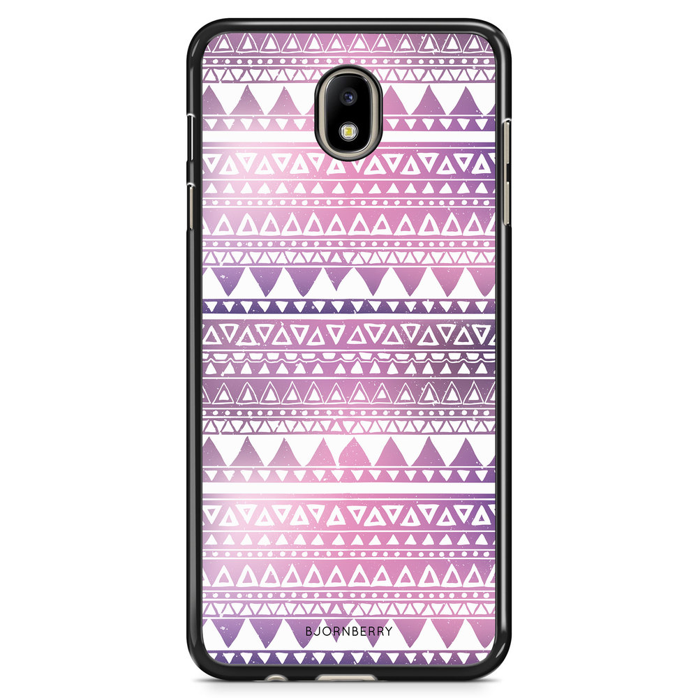 Samsung Galaxy J7 (2017) Case - Purple Aztec