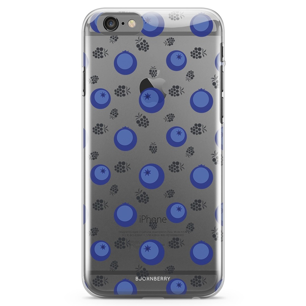 iPhone 6 Plus/6s Plus TPU Case - Blueberries
