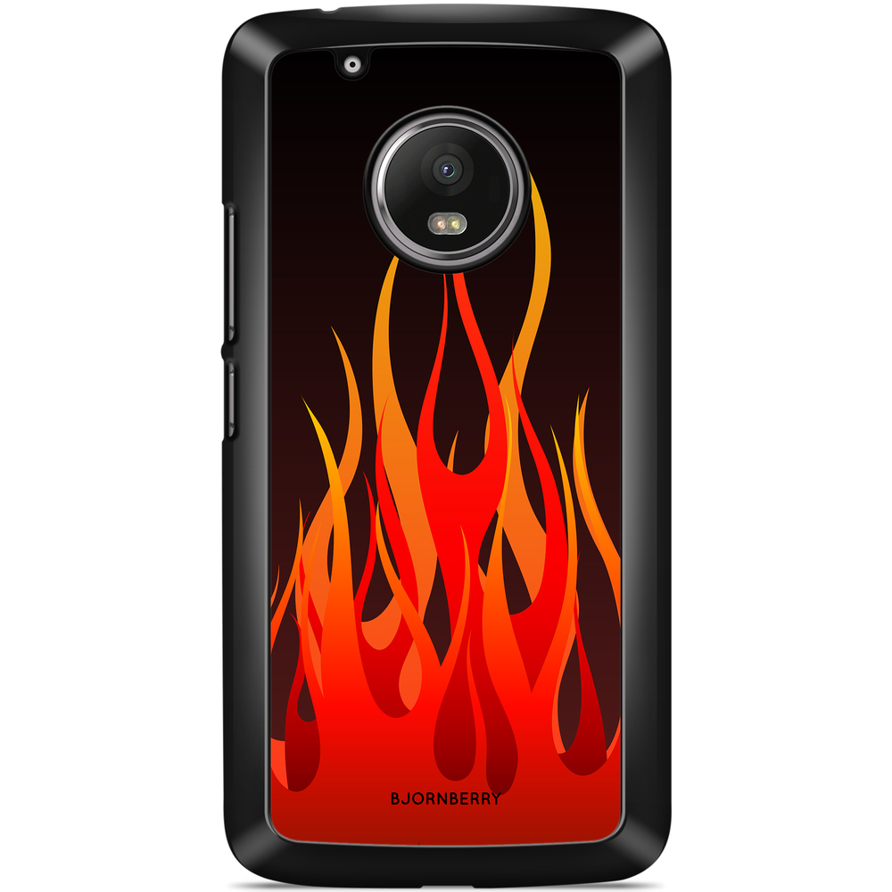 Moto G5 Plus Case - Flames