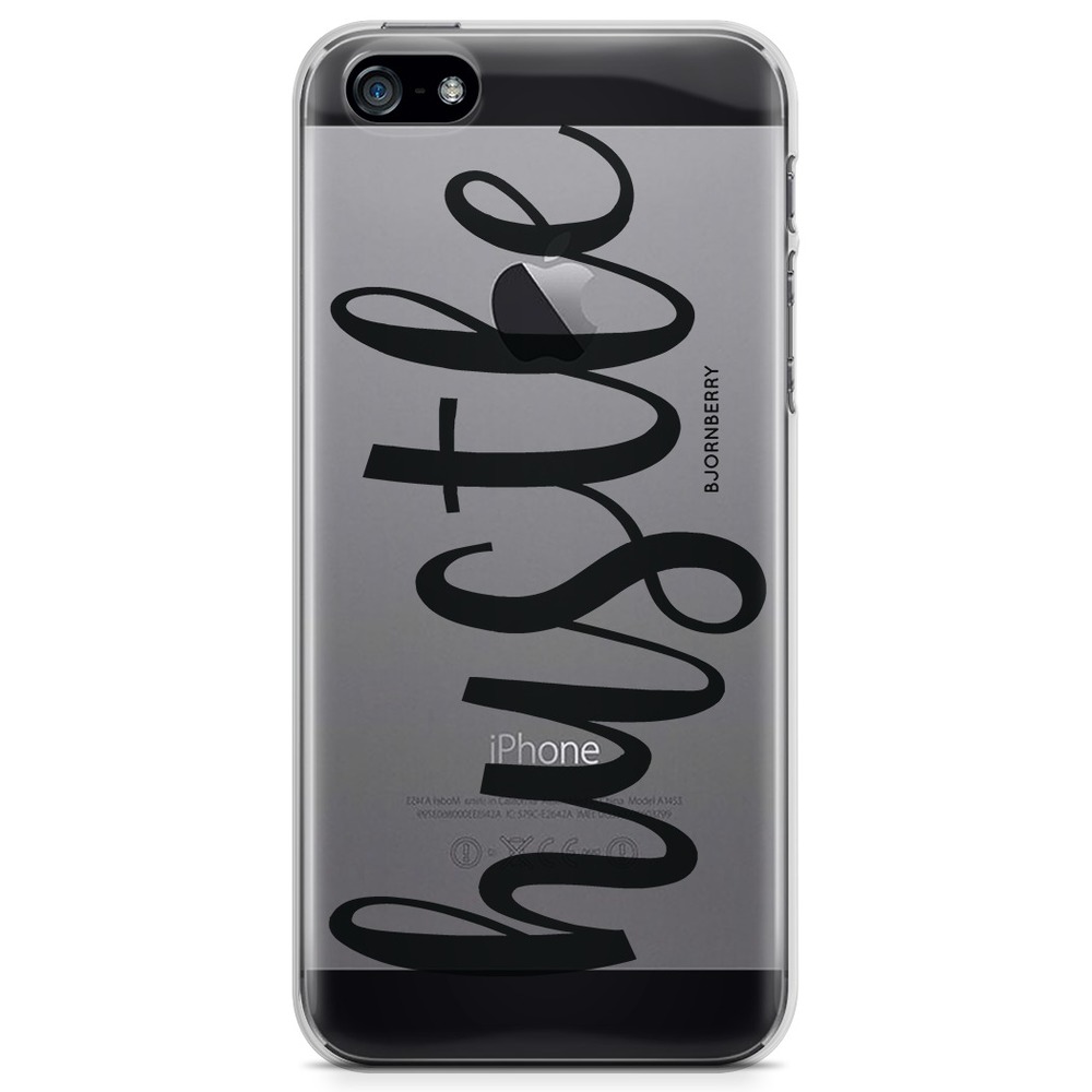 iPhone 5/5S/SE (2016) TPU Case - Hustle Black