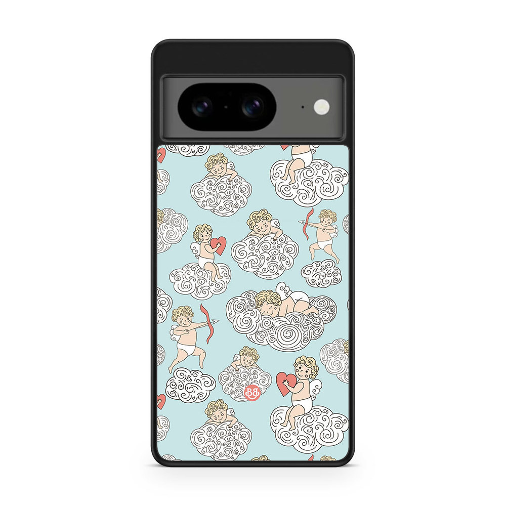 Google Pixel 8 Case - Angels and Clouds