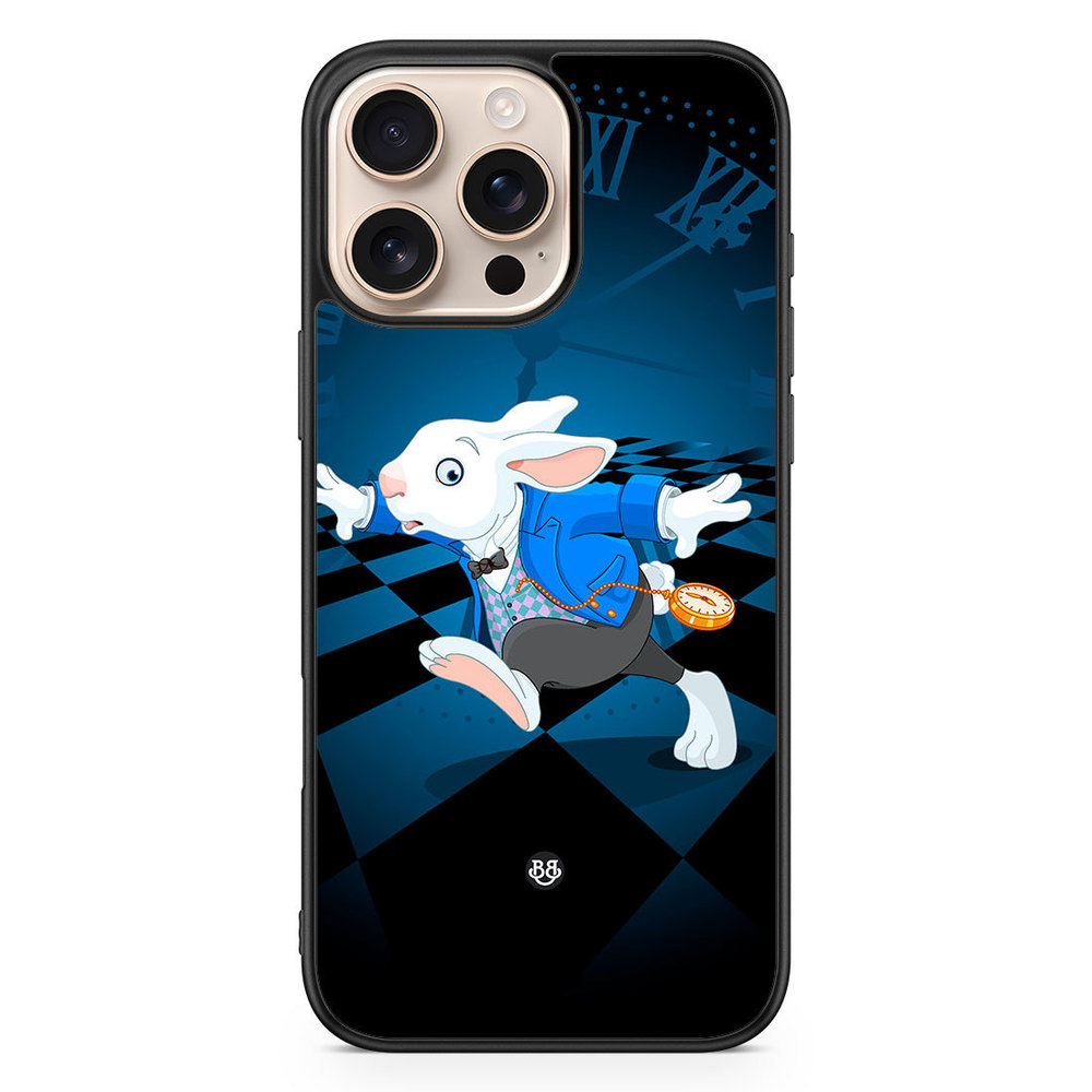 iPhone 16 Pro Max Case - White rabbit