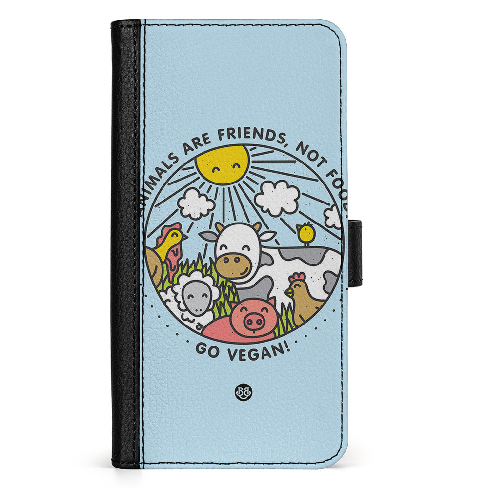 Google Pixel 9 Pro XL Wallet Case - Friends, Not Food