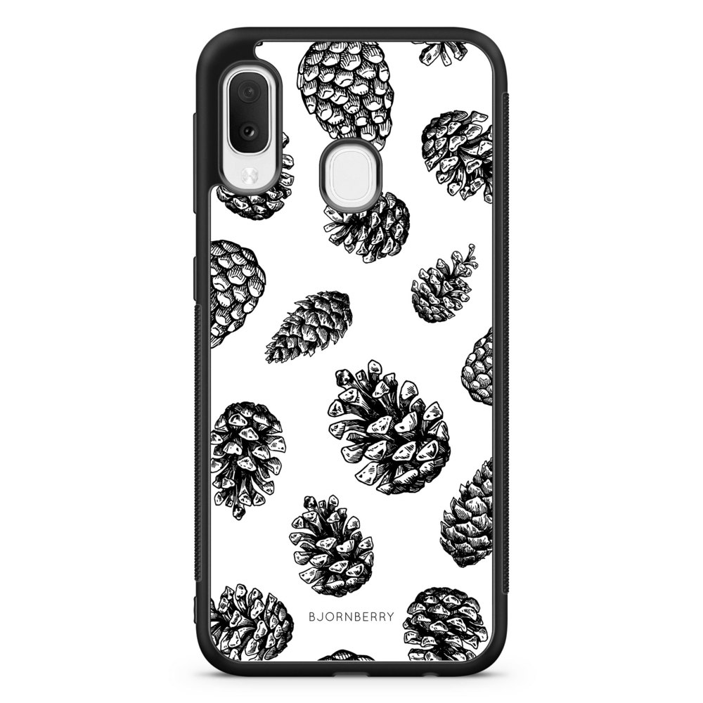 Samsung Galaxy A20e Case - Pine Cone Pattern