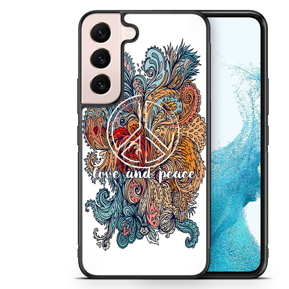 Samsung Galaxy S22 5G Case - Love and peace