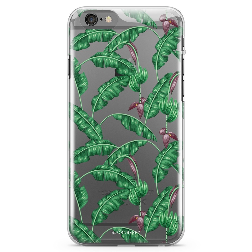 iPhone 6 Plus/6s Plus TPU Case - Banana Leaves