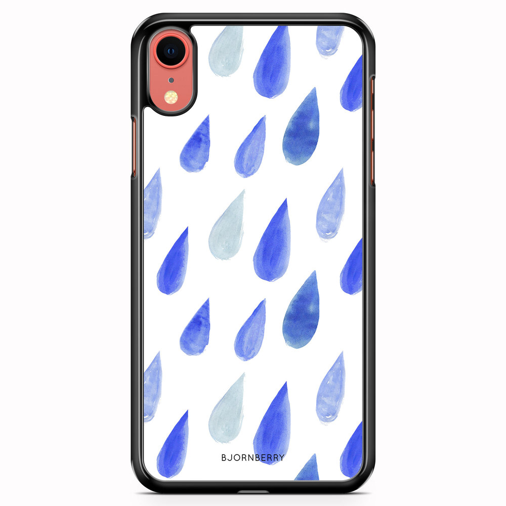 iPhone XR Case - Watercolor Rain