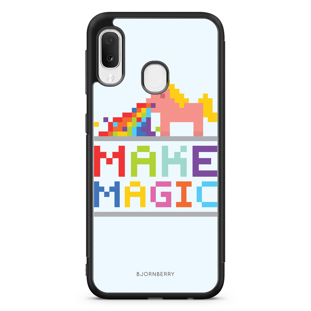Samsung Galaxy A20e Case - Unicorn Make Magic