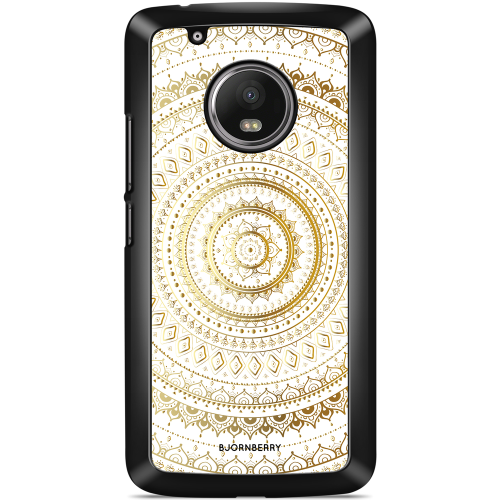 Moto G5 Plus Case - Gold Mandala