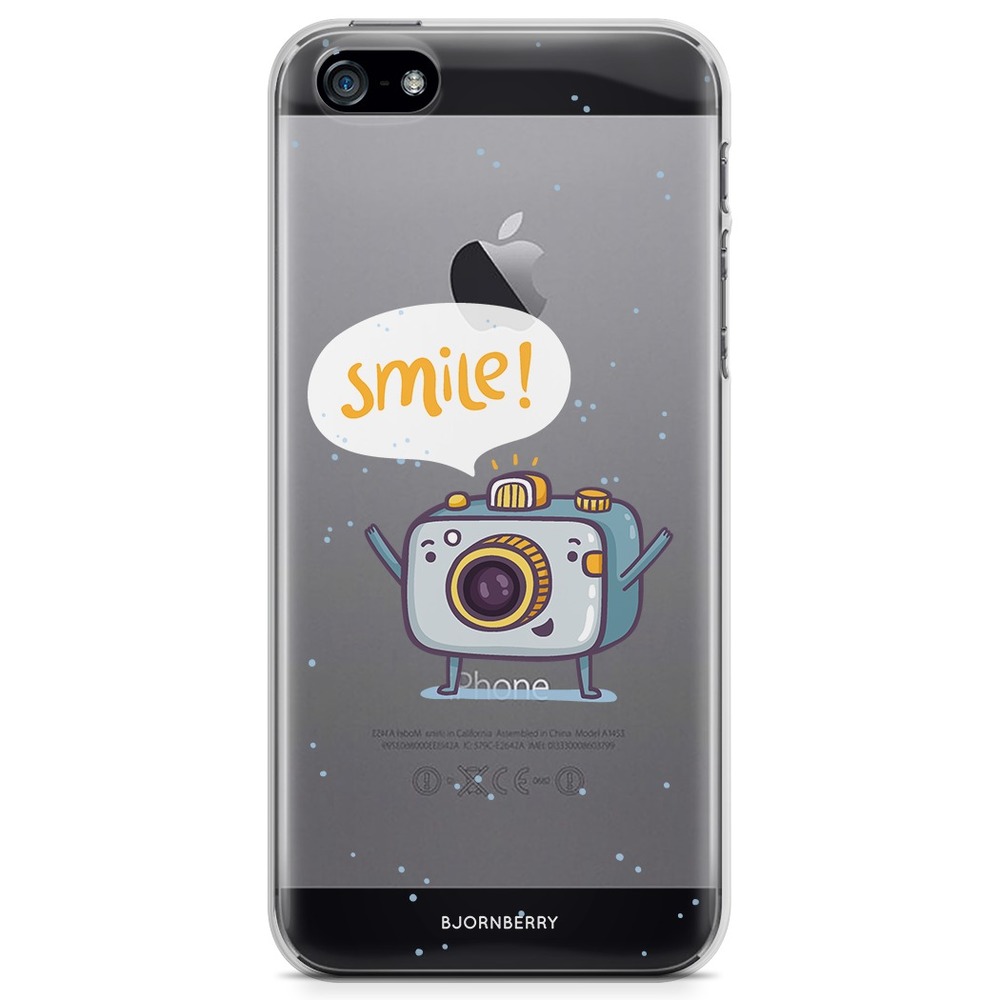 iPhone 5/5S/SE (2016) TPU Case - Smile