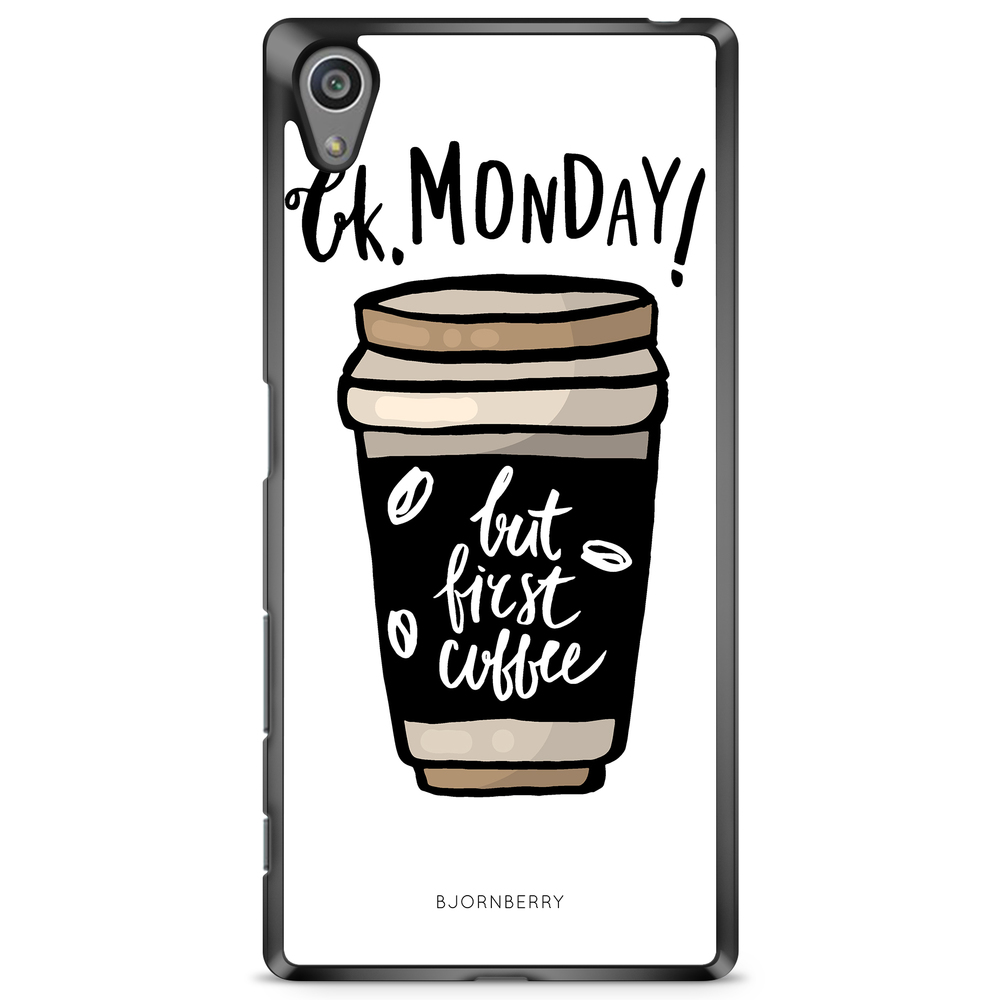 Sony Xperia Z5 Premium Case - But First Coffee