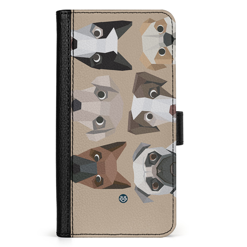 Google Pixel 9 Pro XL Wallet Case - Cute Dogs