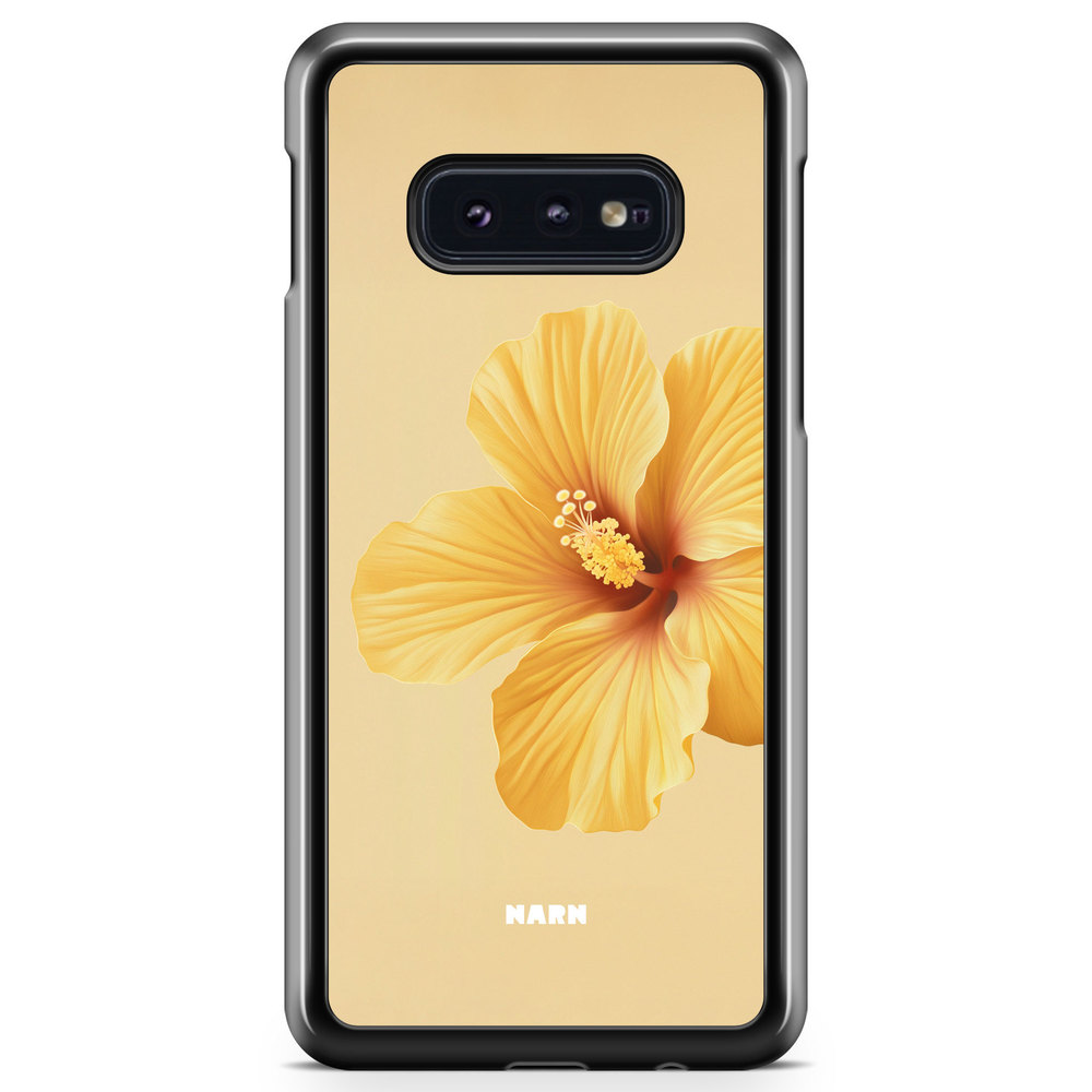 Samsung Galaxy S10e Case - Hibiscus Era - Lemon