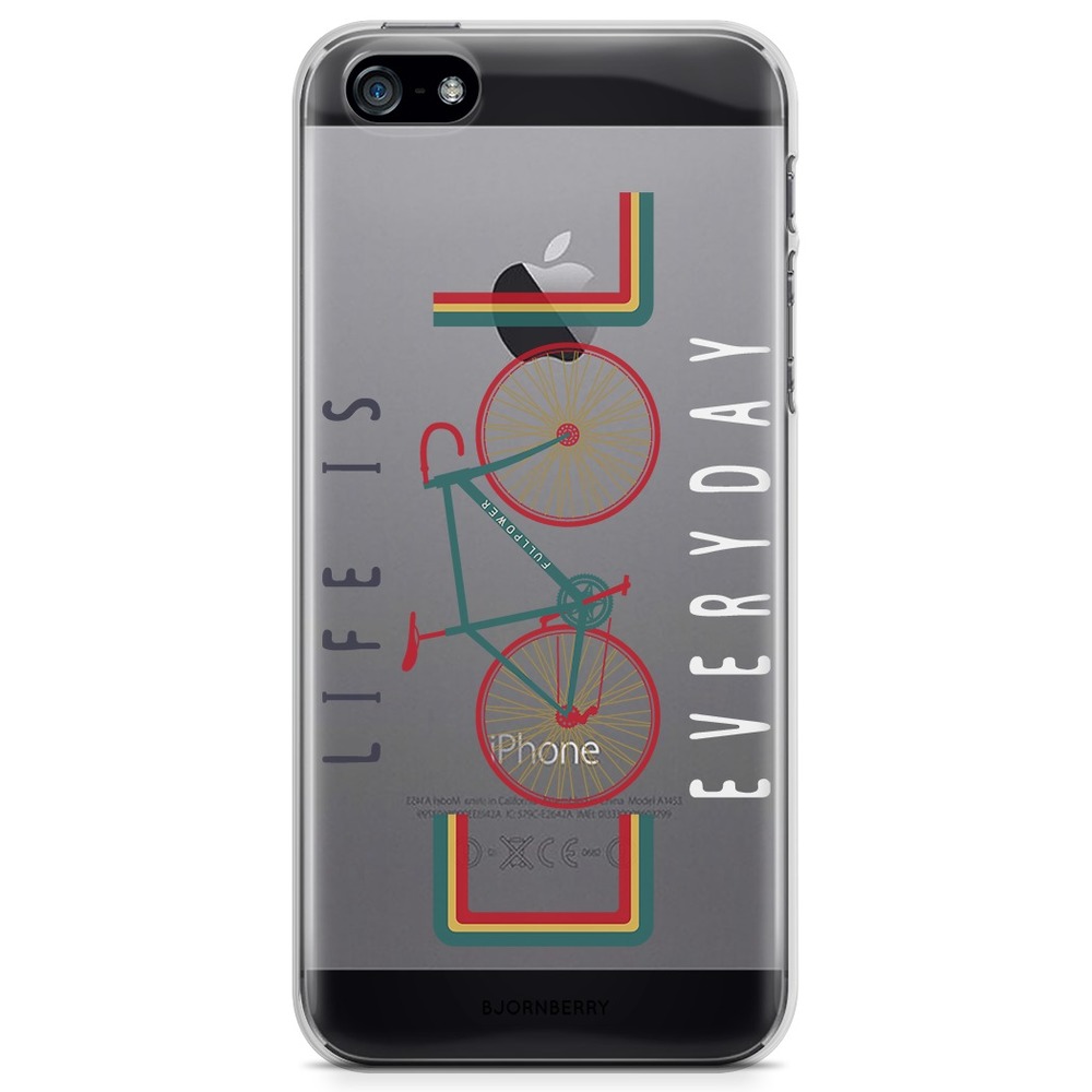 iPhone 5/5S/SE (2016) TPU Case - Life is cool